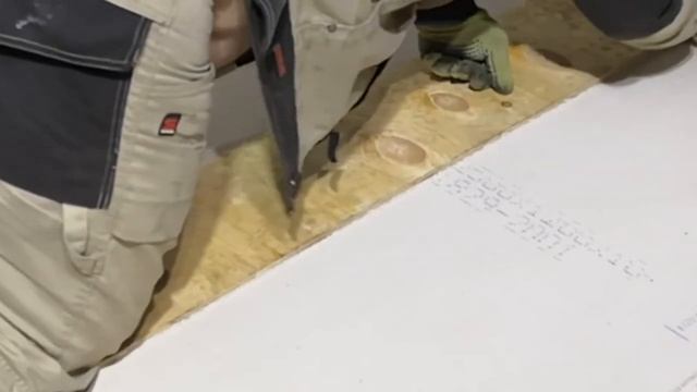 Чем резать ГВЛ? How To Cut Gypsum Fiber Sheet.