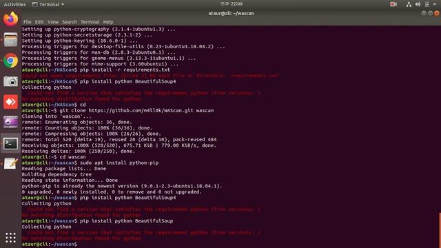 I Will Do WAScan Install Into Linux смотреть онлайн
