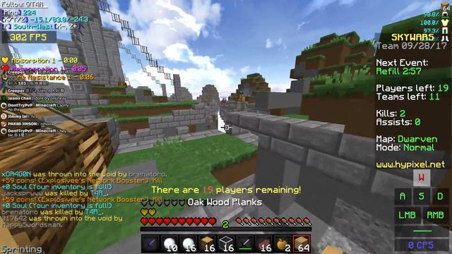 Hypixel Skywars смотреть онлайн