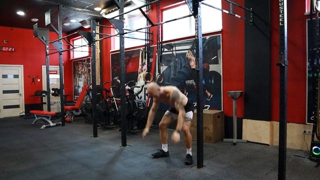 Бёрпи + подтягивание | Burpee pull up | Демонстрация | Demo смотреть онлайн