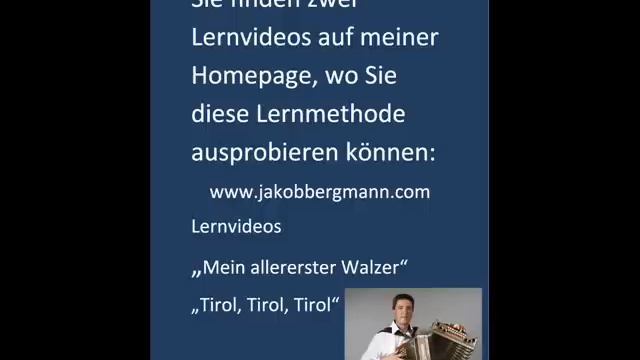 Weihnachtslieder Steirische Harmonika Lernvideo vom Weltmeister Jakob Bergmann смотреть онлайн