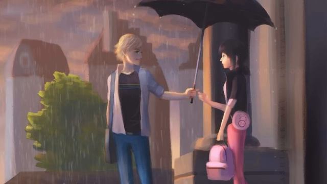 In The Rain - ONE HOUR LOOP - Miraculous Ladybug смотреть онлайн