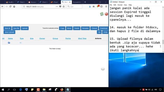 Cara Upload Website ke Internet dengan Web Hosting Gratis supaya web dapat diakses secara online смотреть онлайн