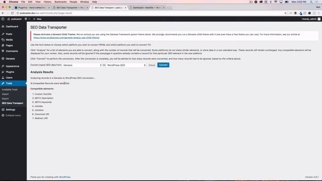How to migrate WordPress SEO data from one theme/plugin to another смотреть онлайн