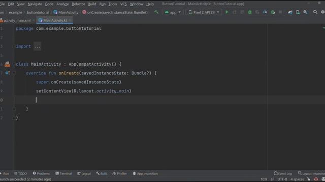 Button Click Listener смотреть онлайн