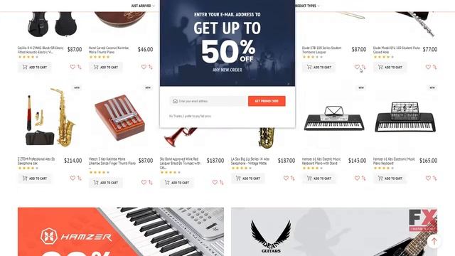 SoundBizarre - Music Store Magento Theme TMT William Doug смотреть онлайн