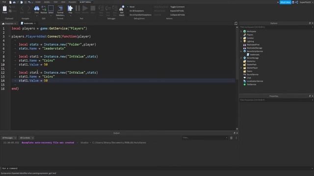 How To Make A SAVING LEADERBOARD In ROBLOX!