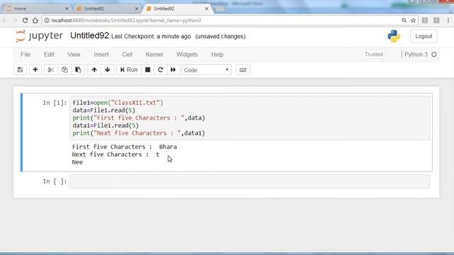 XII, Python, File Handling Part-3 смотреть онлайн