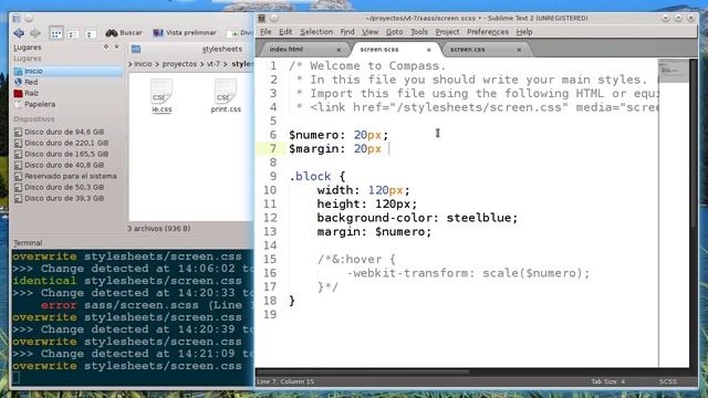 Curso Sass y Compass - 7 - Comentarios, variables y ... смотреть онлайн