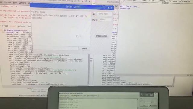 Demo Raspberry Pi PyQt Course(8.1.Server TCP/IP) by TESR смотреть онлайн