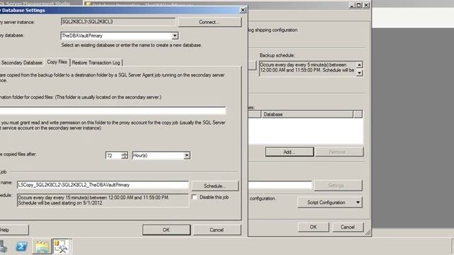 MS SQL Server 2008 Log Shipping смотреть онлайн