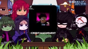Teen Titans React To Robin | 1/? | My AU | Happy Halloween | -RakellyAkira