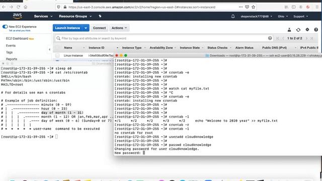 Linux Crontab IN HINDI | WhatsAPP No- 8817442344 смотреть онлайн