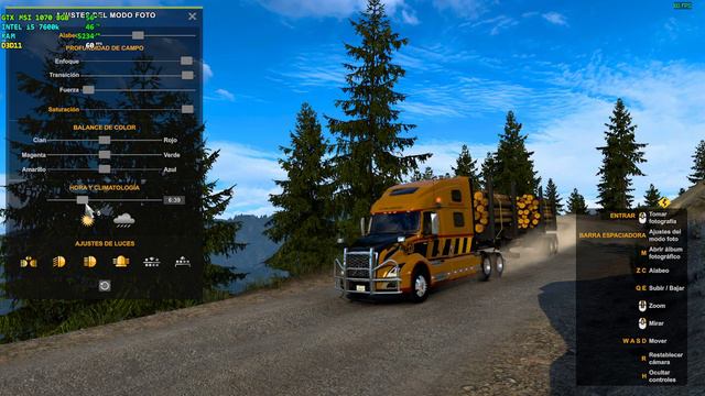 ATS 1.48||DOWNLOAD MOD FREE ||Realistic Truck Physics||Realistic Vehicle Lights смотреть онлайн