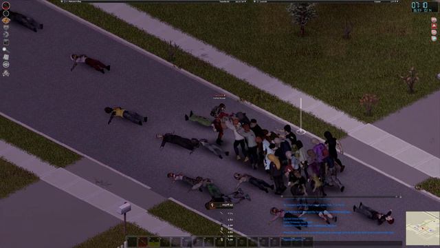 Project Zomboid Hunting Knives vs Needy zombies смотреть онлайн