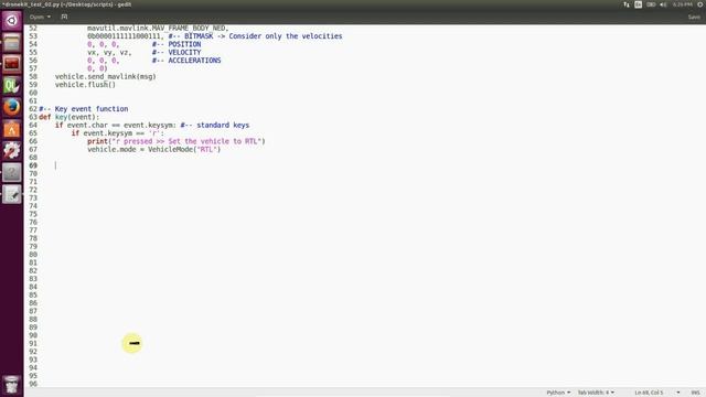 How to Control a Drone with the Keyboard using Python and Dronekit смотреть онлайн