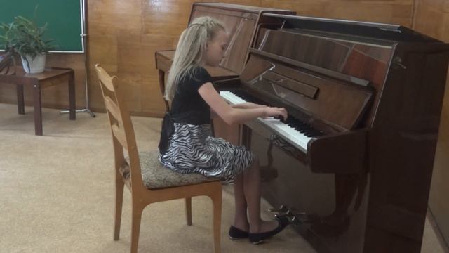 Данчина Елена - Г. Фрид "Весенняя песенка" смотреть онлайн