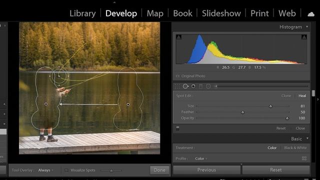 Remove Anything in Lightroom - Spot removal Lightroom Tutorial 2021 смотреть онлайн