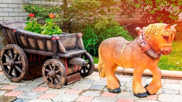 ?Лучшие идеи ландшафтного дизайна и элементов декора / Garden design and decor ideas / A - Video смотреть онлайн