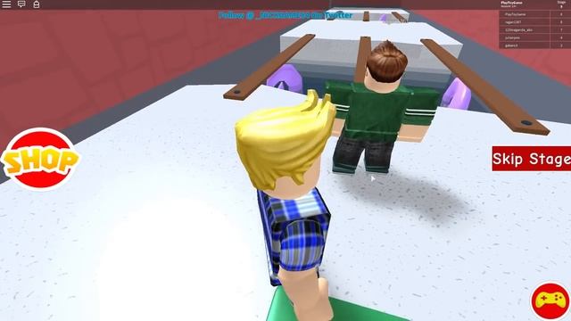 МОРСКОЙ МОНСТР ОСЬМИНОГ Напал на нас в ROBLOX! Убегаем от Него с Миланой Летсплей от АМИКа смотреть онлайн