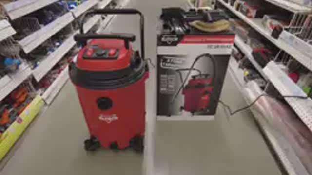 Строительный пылесос Elitech ПС 24-60 А2. Интересный крепыш с турбо режимом. смотреть онлайн