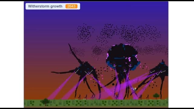 2D Wither Storm...try To Kill The Wither Storm!