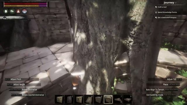 Conan Exiles - Building a Jungle Cliff Castle (Speed Build) смотреть онлайн