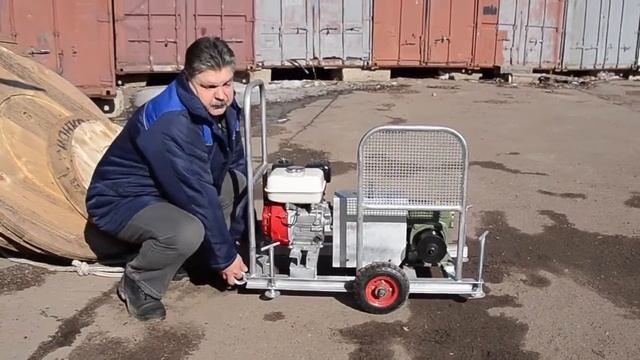 Лебедка бензиновая SHTOK, артикул 23606 смотреть онлайн