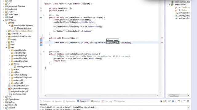 Display "Current Date" | Android Application | Java | SSCoding смотреть онлайн