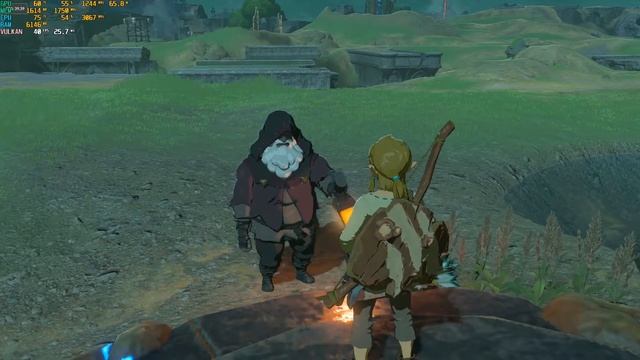 The legend of zelda BOTW i7 870 e RX 570 смотреть онлайн