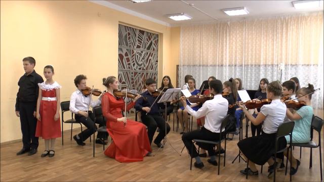 Баев Евг. Сюита "Виолинки" (анс.скрипачей, хор, чтец) смотреть онлайн