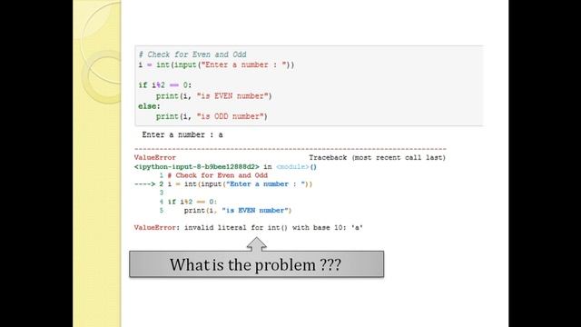 Python 4.1 Exception Handling: Try and Except смотреть онлайн