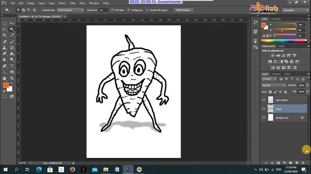 Adobe Photoshop Tutorial : Pencil & Brush Tool смотреть онлайн