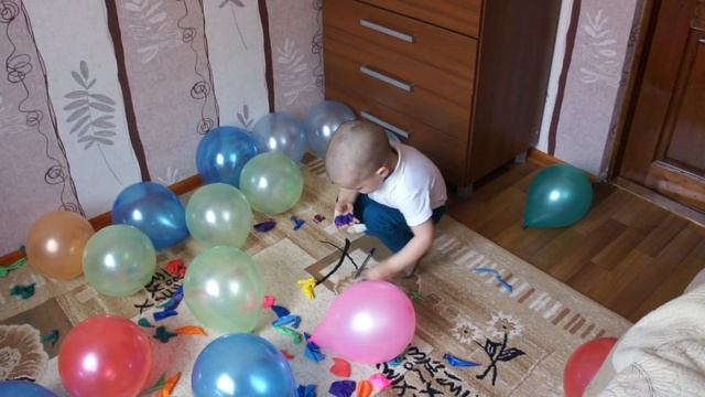 Baloons Шарики воздушные шарики лопает много воздушных шаров Mange Beaucoup De Ballons