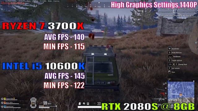 CORE i5 10600K vs RYZEN 7 3700X || PC GAMES TEST ||| смотреть онлайн