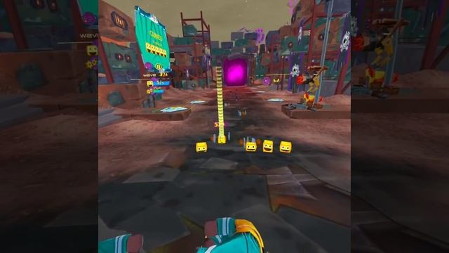 Captain ToonHead vs the punks from outer space - Tutorial and first 2 Levels - Oculus Quest 2 смотреть онлайн