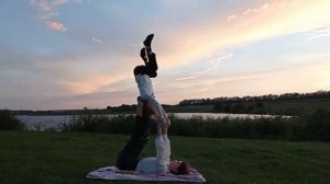 Крутые трюки на двоих??