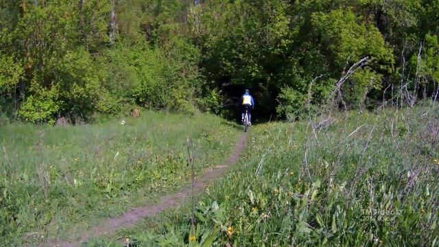 Велопоездка в Студенок (bicycle ride with Git2 action camera) смотреть онлайн