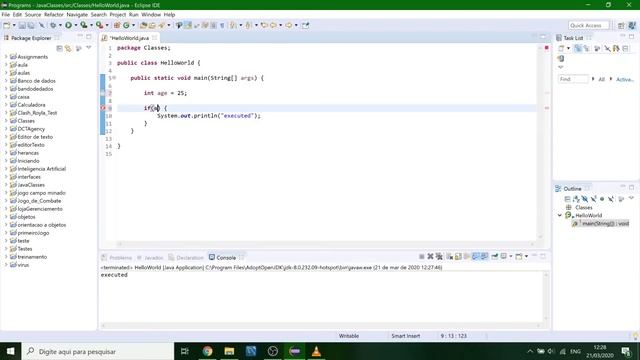 Class 7 JAVA - If Else structure смотреть онлайн