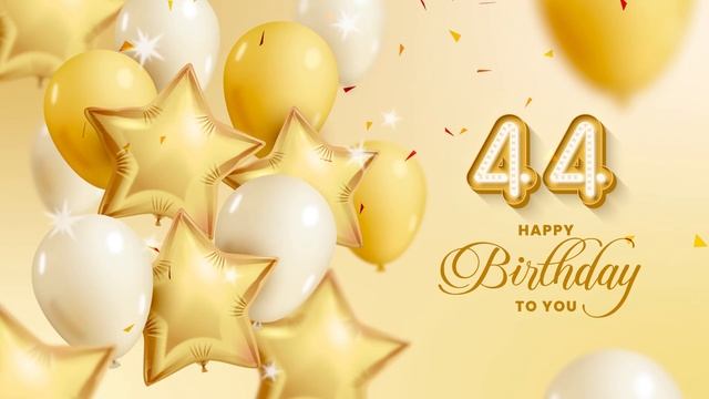 44th Birthday Song │ Happy Birthday To You смотреть онлайн