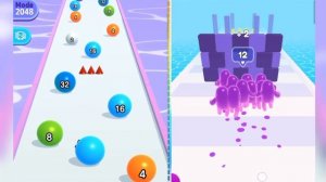 Satisfying Mobile Game / Ball Run 2048 vs Join Blob Clash 3d Gameplay Mobile New Update #3