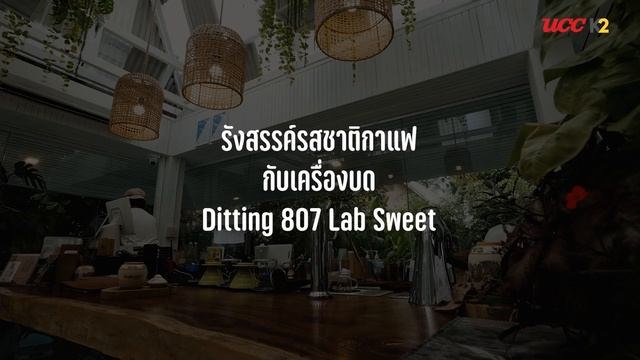 Ditting 807 Lab Sweet | ร้าน drin'c นครนายก смотреть онлайн