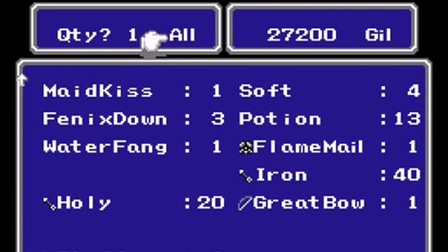 Final Fantasy III (english translation) (NES / Nintendo) - Vizzed.com GamePlay (rom hack) Dwarf смотреть онлайн