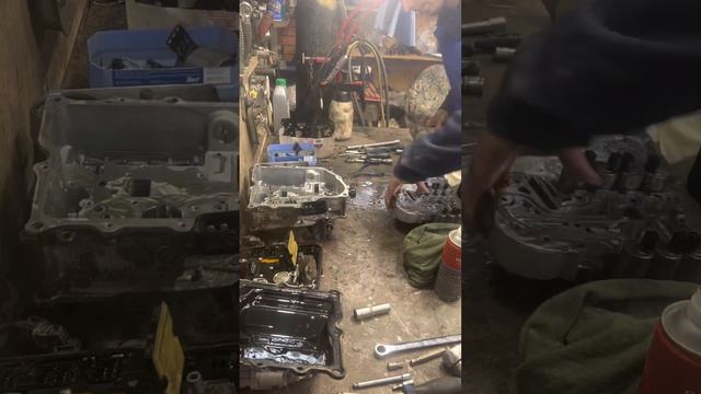 Ремонт ДСГ 7 GOLF6 Ремонт мехатроника  с заменой Гидроплиты !