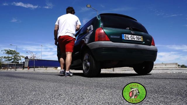 Renault Clio 1.6L 16V 110PS (K4M) Exhaust Sound, Portugal