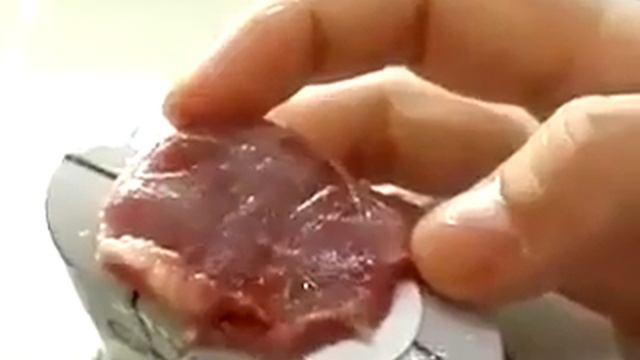 HIFU skin rejuvenation demo video on meat смотреть онлайн