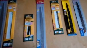 Полотна для сабельной пилы по дереву 1