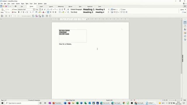 How to mail merge in LibreOffice Writer. Mail Merge смотреть онлайн