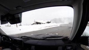 2013 Mercedes G350 BlueTec (driving in the mountains)