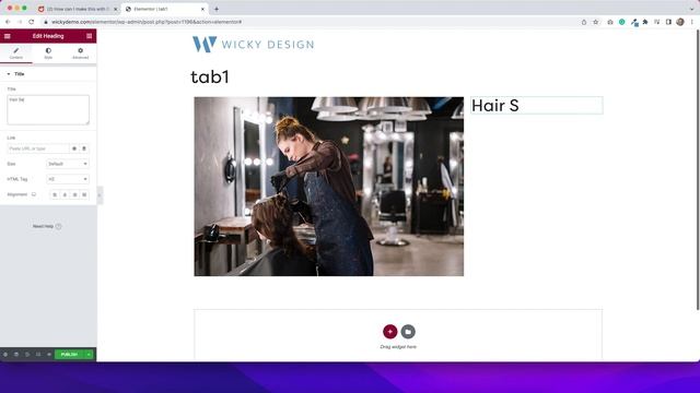 Custom Tab Widget Using Elementor Pro - Can I Recreate It? смотреть онлайн